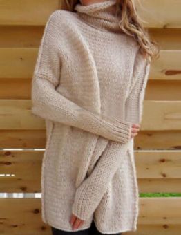 Women's Oversized Thick Sweater Dress