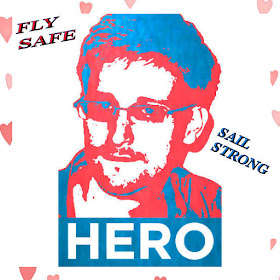 text says FLY SAFE and SAIL STRONG