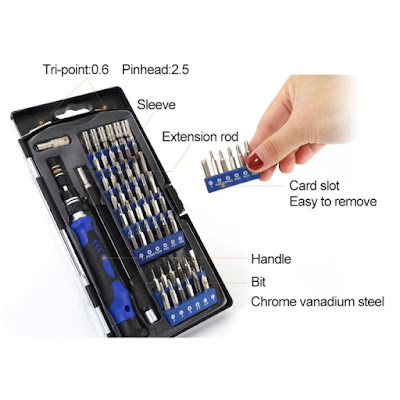 BEST BST-119B 80 in 1 Multi-function Screwdrivers Combined kit Mobile Phone Computer Disassembly 