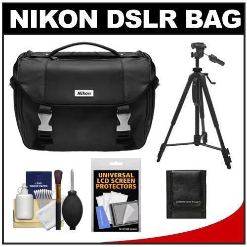 Nikon Deluxe Digital SLR Camera Case - Gadget Bag with Nikon 60