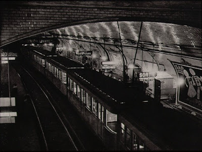 Brassai-Palais-Royale train station From "Paris by Night" 1933