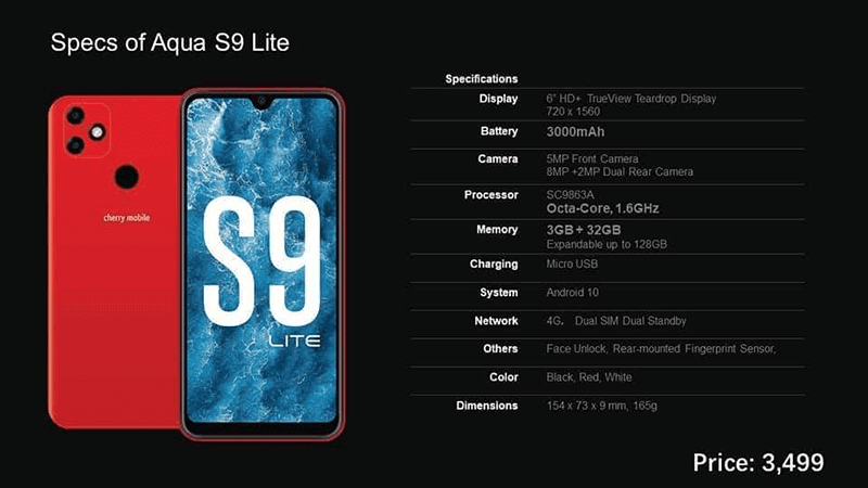 Aqua S9 Lite