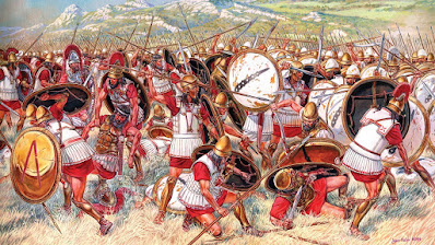 Batalhão Sagrado de Tebas – Batalha de Lêuctra