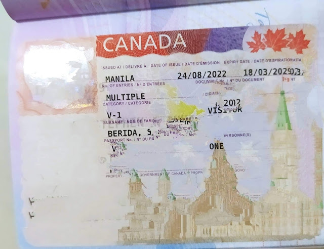 The Wandering Juan Canada tourist visa