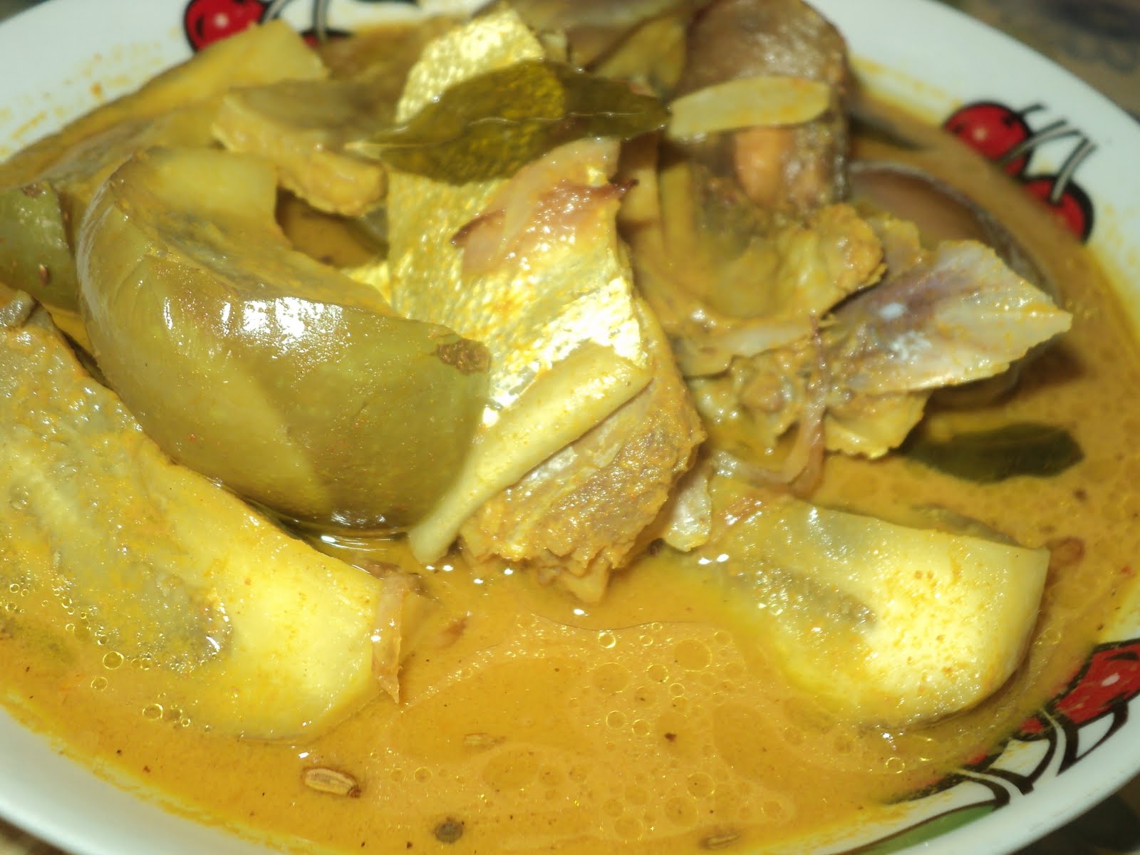 MASAKAN DARI DAPURKU: GULAI TERUNG IKAN TALANG MASIN TUMIS 