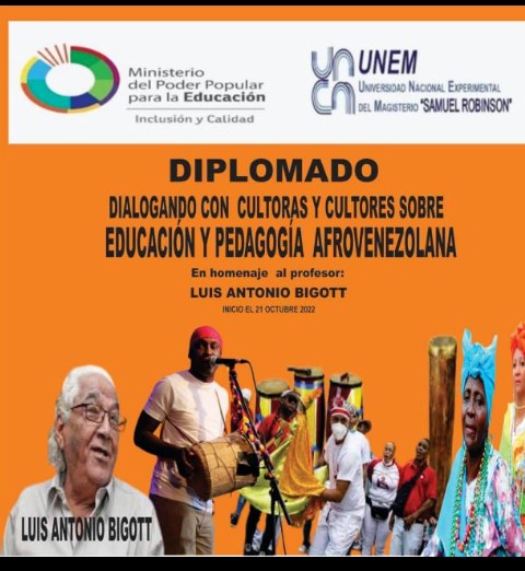 APURE: Inscripciones abiertas para diplomado dialogando con cultores sobre la educación y pedagogía afrovenezolana.