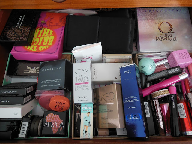 Makeup stash and storage