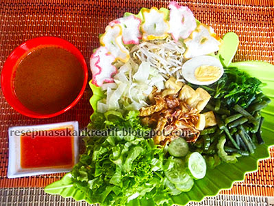 Cara Membuat Gado Gado Siram Resep Saus Bumbu Kacang