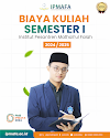 Biaya Kuliah IPMAFA Tahun Akademik 2024/2025