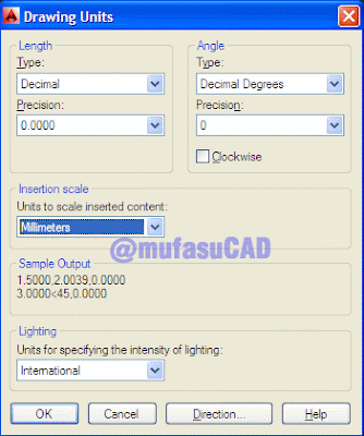 AutoCAD Drawing Units