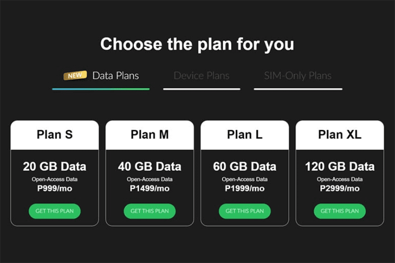 Bigger than ever data plans