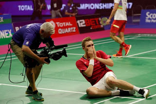 Badminton - Denmark's Axelsen Sinks Lin For Title, Japan's Okuhara Wins