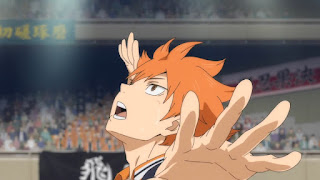 ハイキュー!! アニメ 春高 4期 10話 戦線 烏野高校 椿原学園 Haikyuu Battle Lines