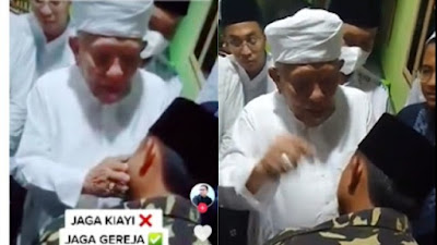 Diluar Dugaan, Begini Klarifikasi Anggota Banser Usai Ditampar Kiai Sukron