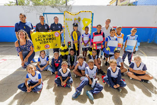 Maio Amarelo nas escolas de Teresópolis