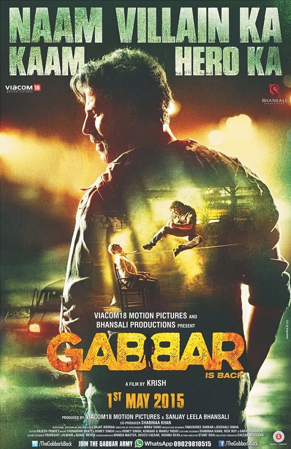 Gabbar Is Back Movie Trailer Review The First Response Boxofficeindia Box Office India Box Office Collection Bollywood Box Office Bollywood Box Office