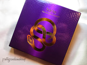 Tarte Rainforest After Dark Palette swatches