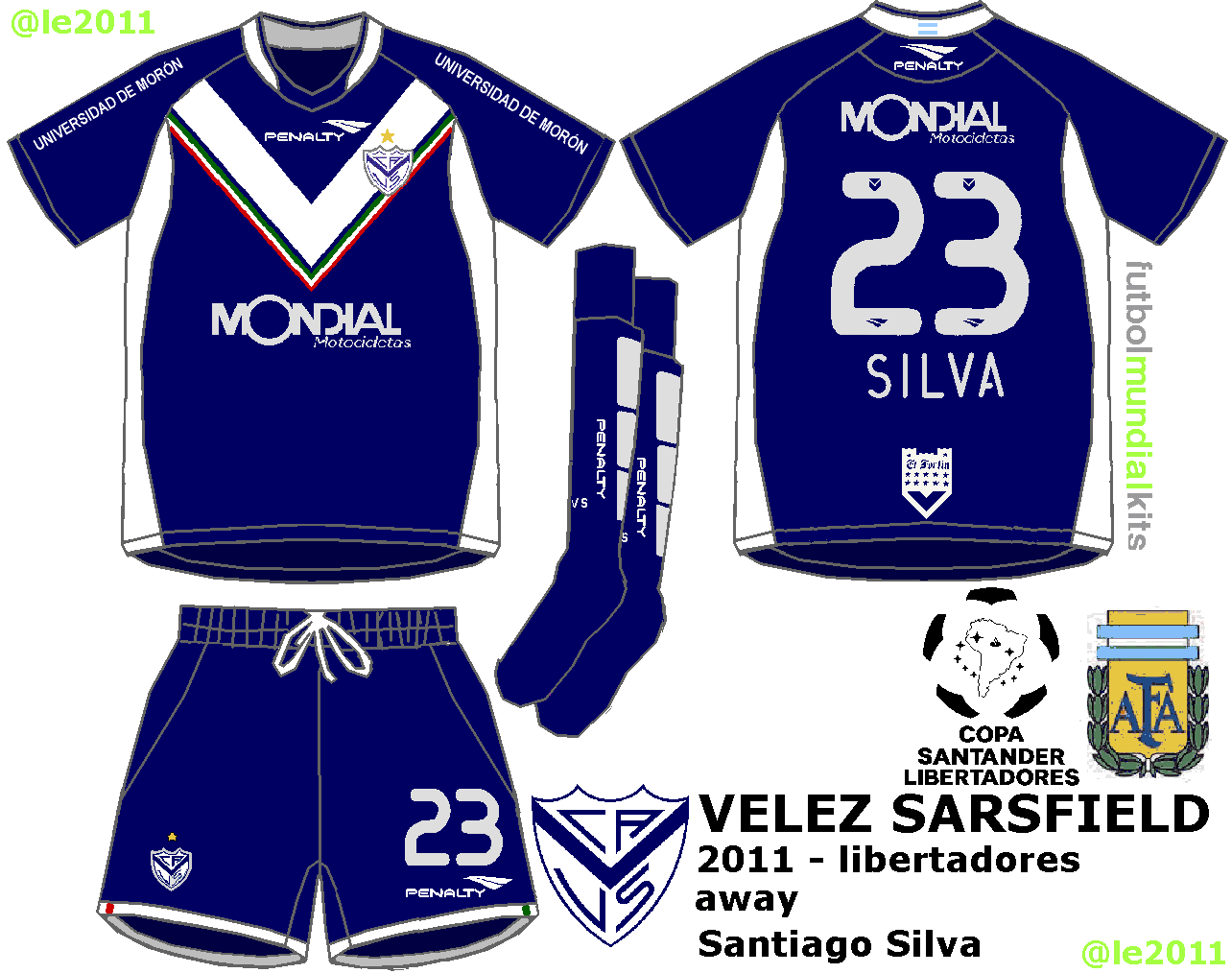 Download Fútbol Mundial Kits - Uruguay: C. A. Vélez Sarsfield ...
