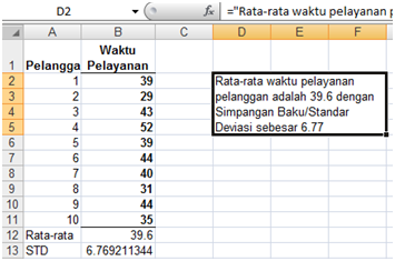 Cara Menuliskan Kalimat Dengan Rumus Di Excel