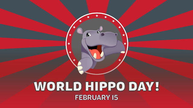 WORLD HIPPOPOTAMUS DAY 2024 - 15TH FEBRUARY | உலக நீர்யானை தினம் 2024 - 15 பிப்ரவரி