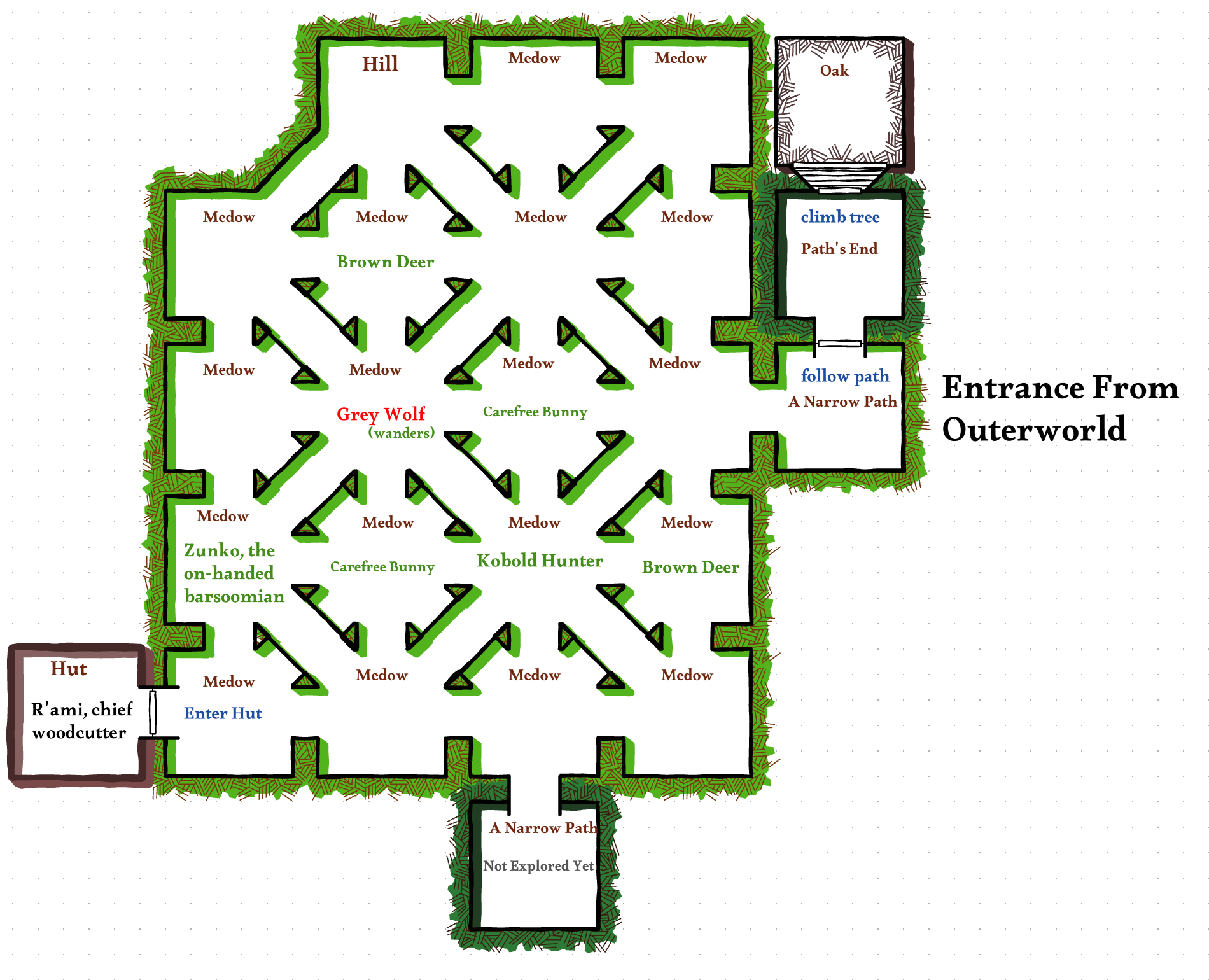 Map of Small Medow