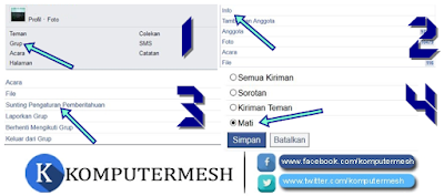 Cara Menonaktifkan (Disable) Notifikasi Grup Facebook