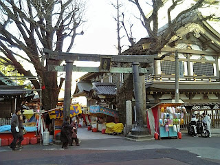 entrance of yushima tenjin