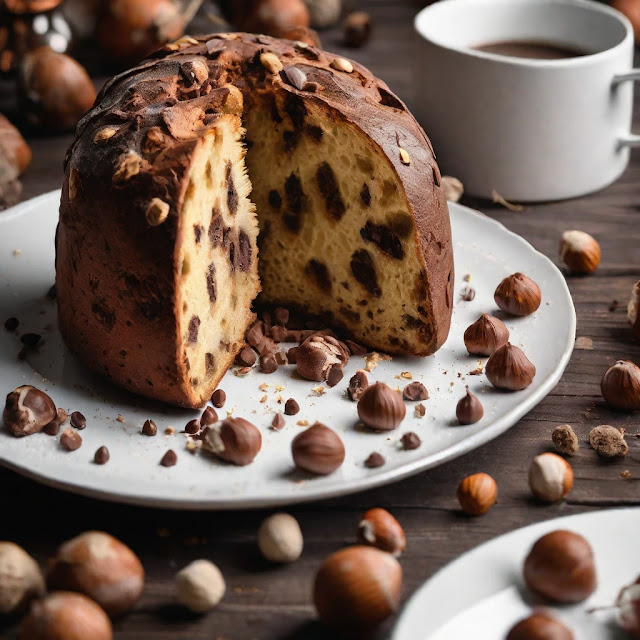 Hazelnut Chocolate Panettone: Indulgence at its Finest