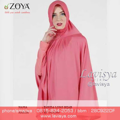 Bergo Farida Long Hijab dari Zoya K3 2015