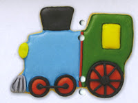 Wilton Train Cookie