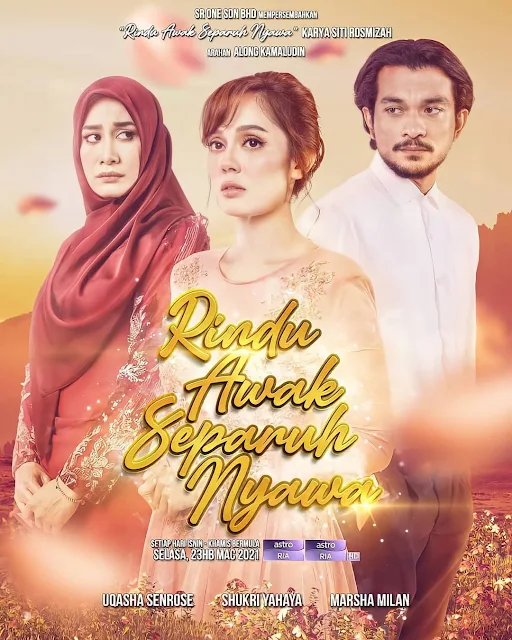 Drama Rindu Awak Separuh Nyawa Di Astro Ria