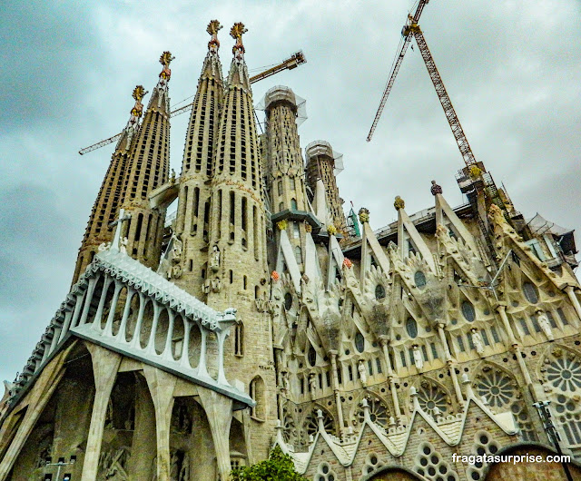 Basílica da Sagrada Família em Barcelona