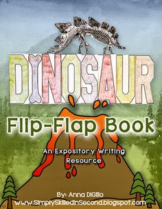 http://www.teacherspayteachers.com/Product/Dinosaurs-Flip-Flap-Book-An-Expository-Writing-Resource-690653