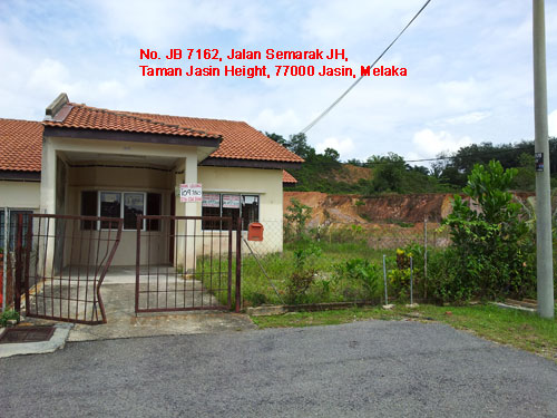 Rumah Lelong Melaka & Property Sale: 7162, JLN SEMARAK 