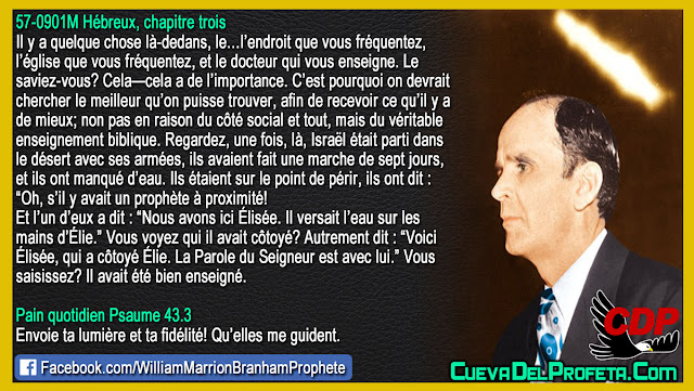 Dans quelle église allez-vous Quel professeur enseignez-vous - William Branham