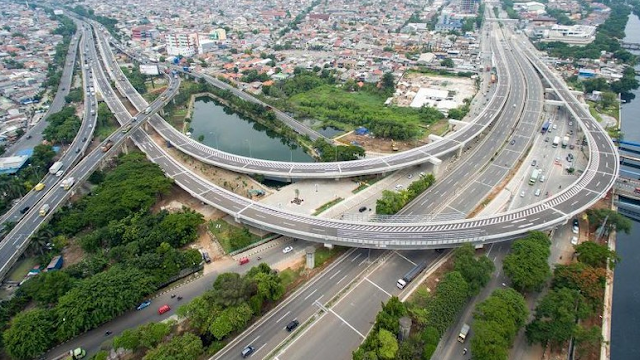Jalan Tol Akses Tanjung Priok Sepanjang 11,4 kilometer Akan Dilintasi 3.600 Truk Kontainer Setiap Hari