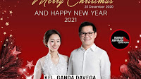 Keluarga Besar Joune Ganda-Davega Dan Kevin W Lotulung-Arina Mengucapkan Selamat Hari Natal 25 Desember 2020 Dan Tahun Baru 1 Januari 2021,