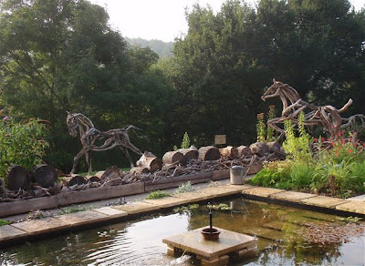 driftwood sculpture by Heather Jansch