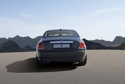 2011 Rolls-Royce Ghost Rear View