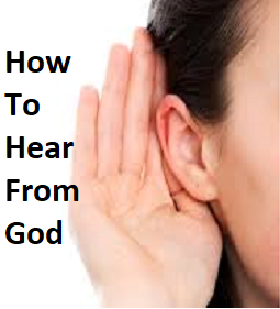 How to hear from God
