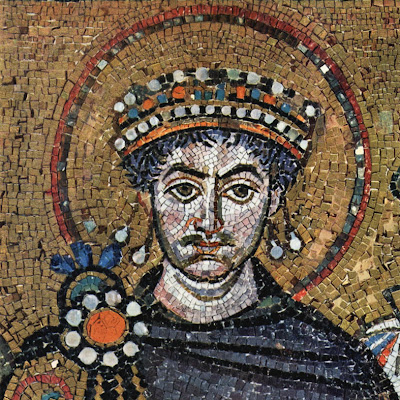 Resultado de imagen de JUstiniano mosaico
