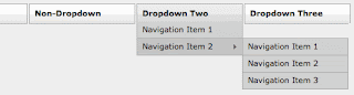 dropdown menu for blogger blogspot blog