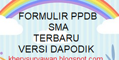 Download Formulir PPDB SMA Tahun 2019/2020 Terbaru Versi Dapodik