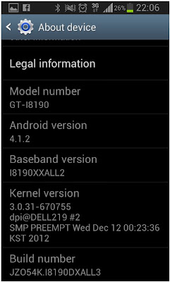 Cara Install Update Android 4.1.2 Jelly Bean pada Samsung Galaxy S3 Mini menggunakan Odin