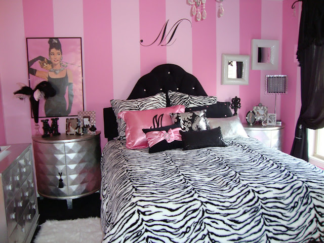 Girls Zebra Bedroom Ideas