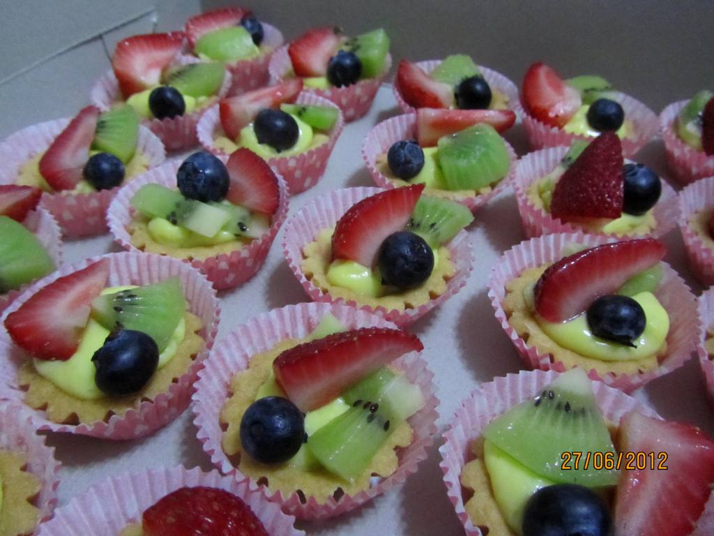 -: Gambar Fruit Tart Saya.