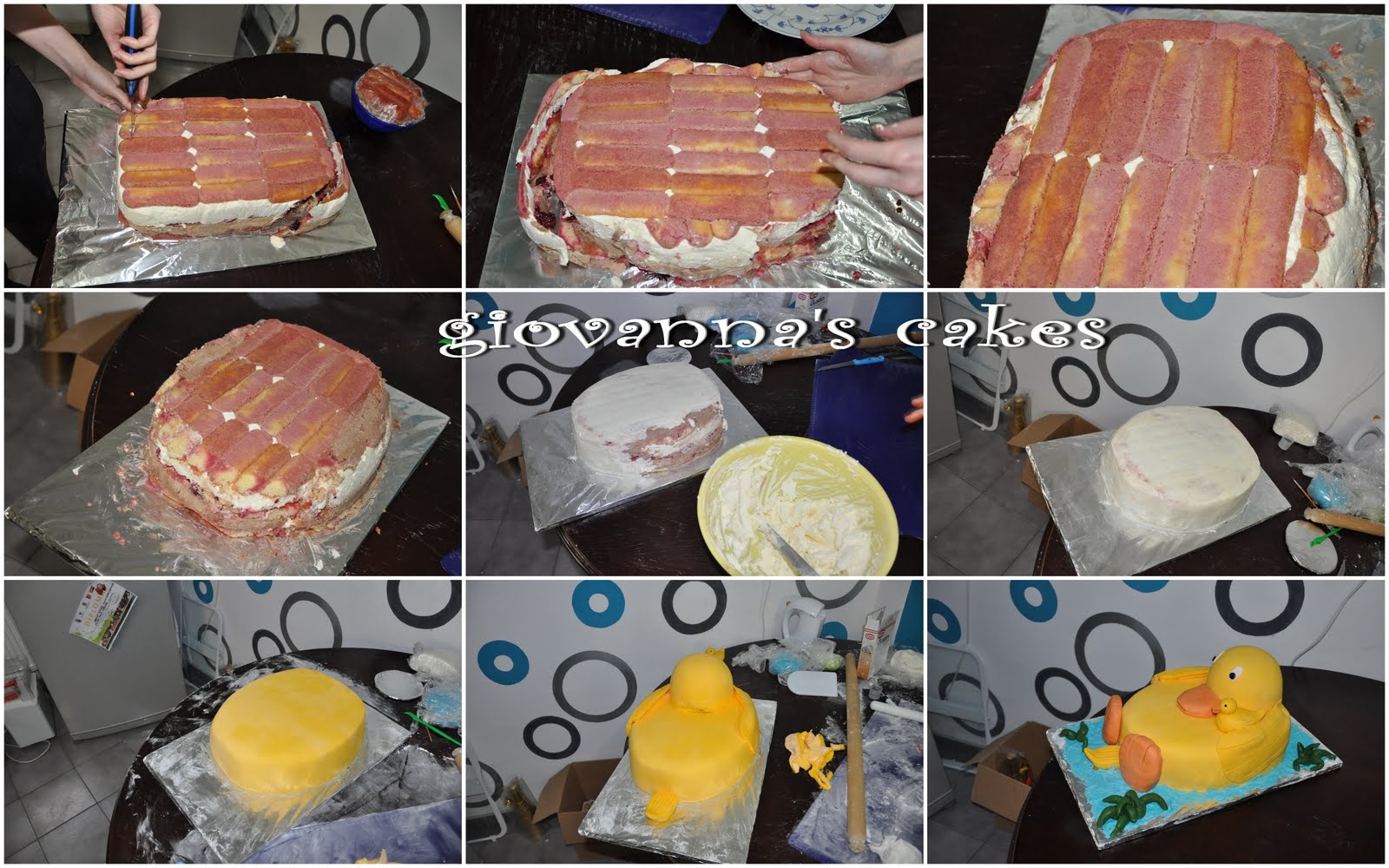 Giovanna S Cakes Easy Duck Cake And Its Making Of