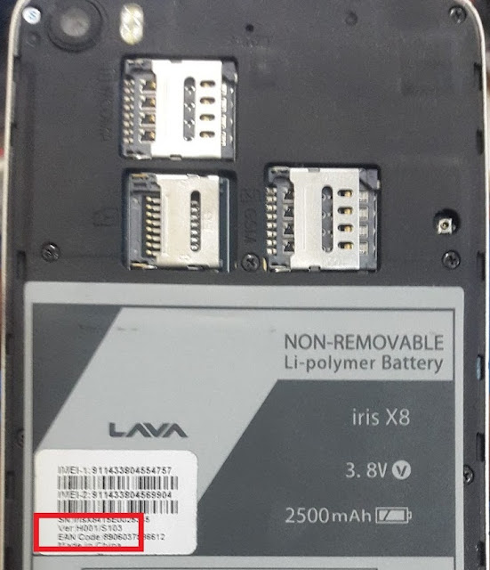 LAVA IRIS X8 FLASH FILE FIRMWARE MTK 5.1  100% TESTED