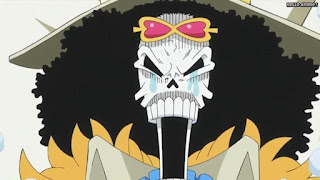 ワンピースアニメ パンクハザード編 608話 ブルック | ONE PIECE Episode 608