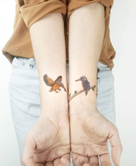 Mini tatuagens femininas 